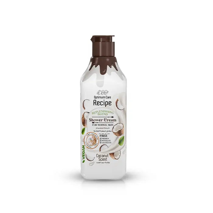 EVA RECIPE COCONUT SCENT SHOWER CREAM 370ML