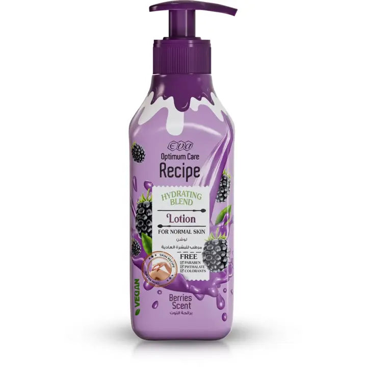 Eva Recipe Berries Scent Body Lotion 370ml