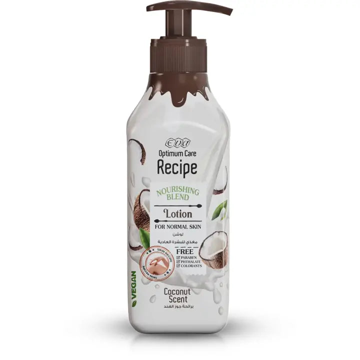 Eva Recipe Coconut Scent Body Lotion 370ml