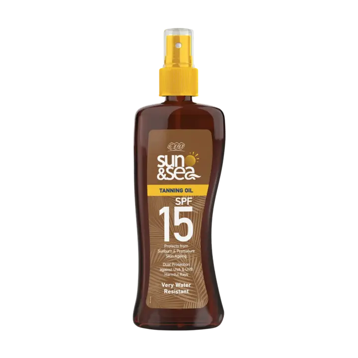Eva Sun & Sea Tanning Oil SPF15 200ml