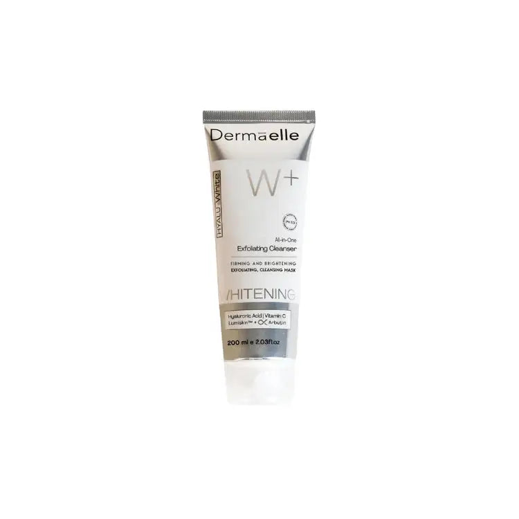 Dermaelle Hyaluwhite Exfoliating Cleanser All in One 200ml