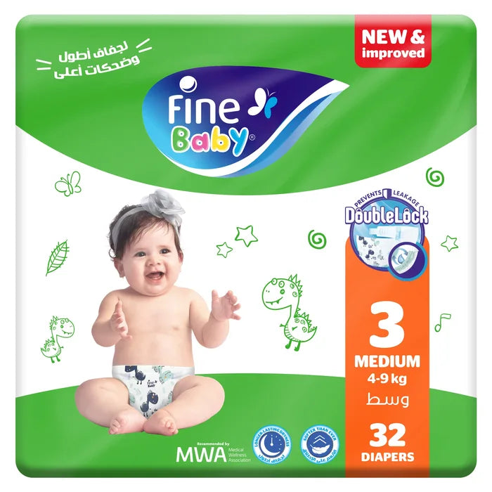 Fine Baby Medium NO.3 (32 Pcs)