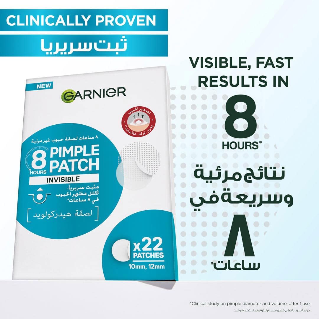 GARNIER PIMPLE PATCH INVISIBLE 22PCS