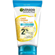 Garnier Fast Clear Daily Face Scrub Wash 50ml