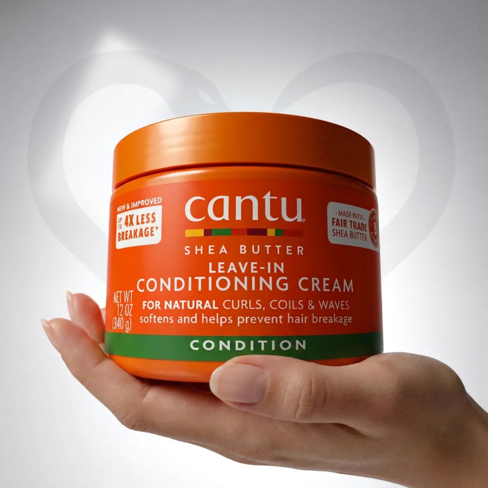 CANTU SHEA BUTTER LEAVE-IN CONDITIONING CREAM 340M