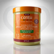 Cantu Shea Butter Flaxseed & Olive Oil Moisture Retention Styling Gel 524g