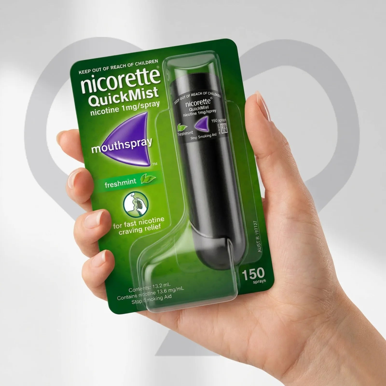 NICORETTE QUICKMIST 150 DOSE SPRAY