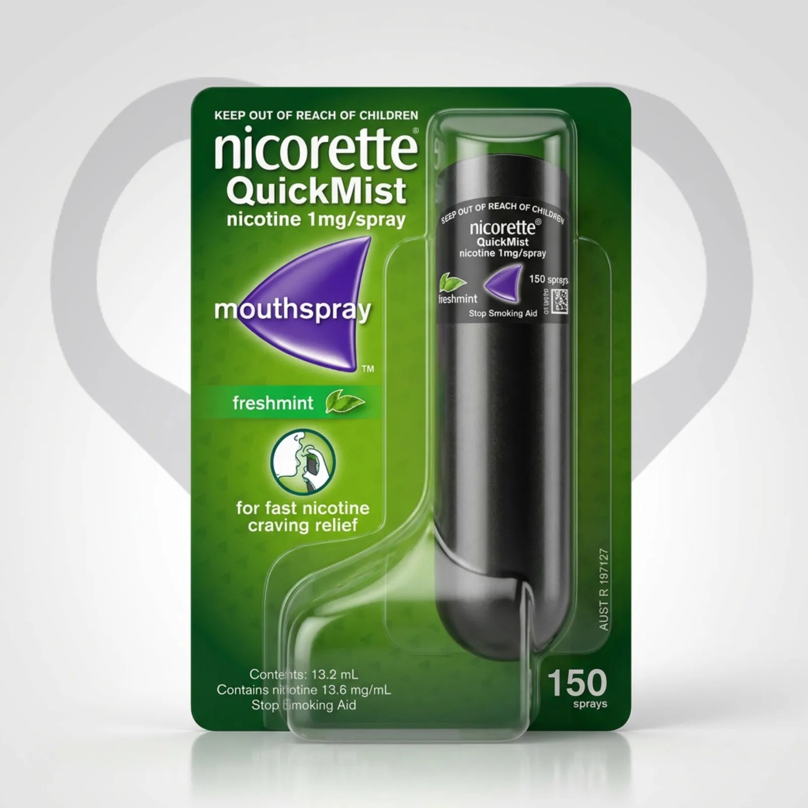 NICORETTE QUICKMIST 150 DOSE SPRAY