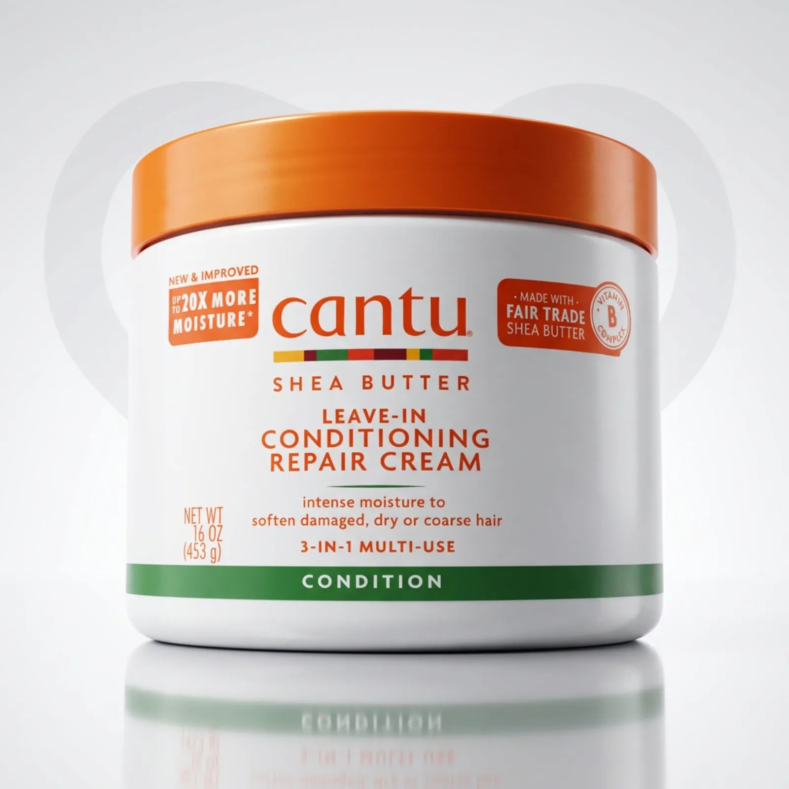 Cantu Shea Butter Leave-In Conditioning Repair Cream 453g