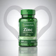 Zinc 25mg 100 Tablets