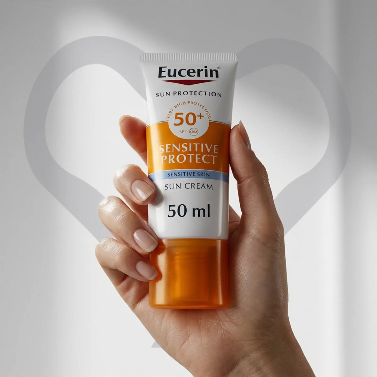 كريم واقي من الشمس Eucerin Sensitive Protect SPF50+ 50 مل