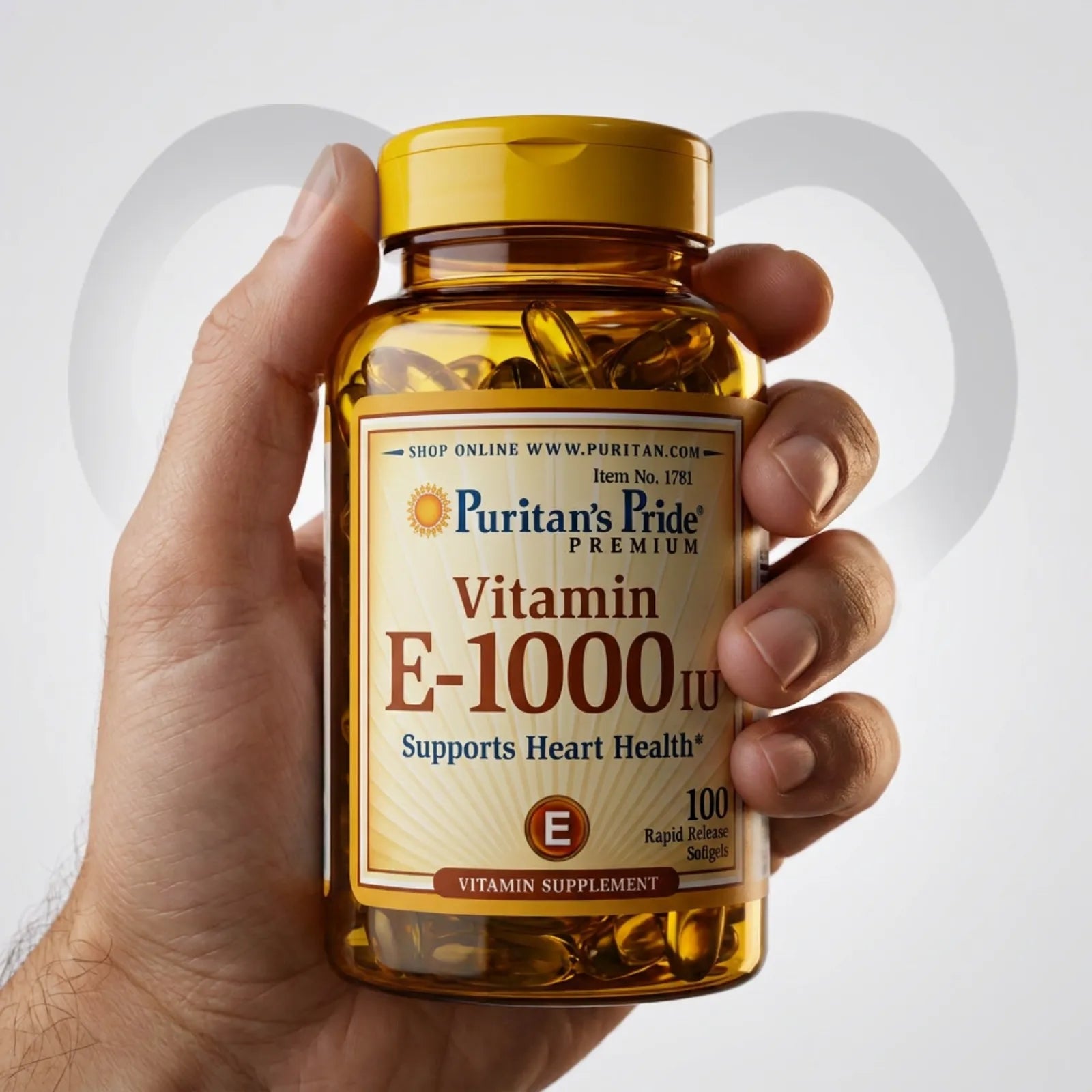 فيتامين E 1000 وحدة دولية، 100 كبسولة (بريتانز برايد)
