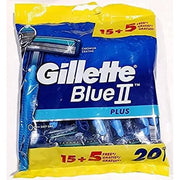 Gillete BLUE.2 Plus (15+5 Pcs)