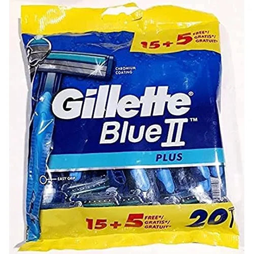 Gillete BLUE.2 Plus (15+5 Pcs)