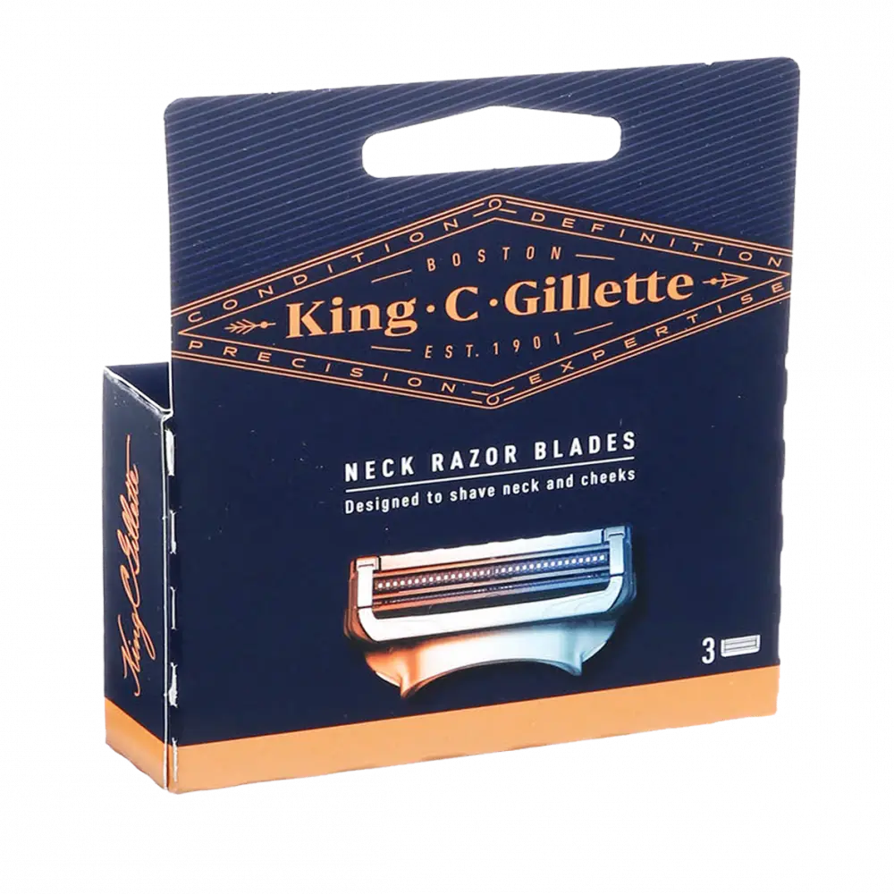 Gillete Neck Razor Blades (3 Blades)