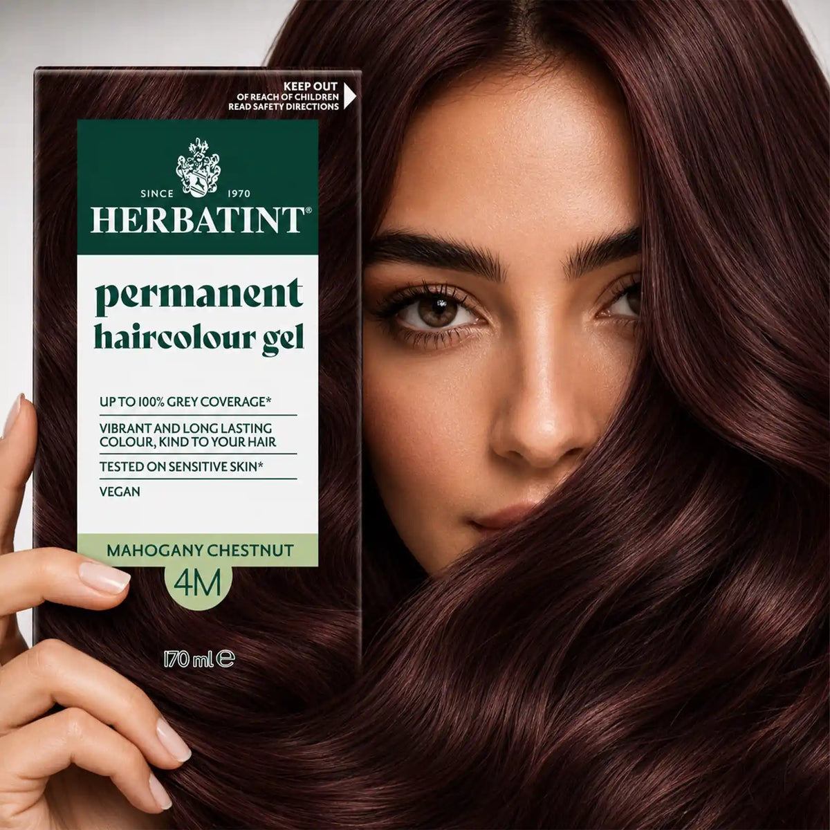 Herbatint Permanent Haircolour Gel 4M Mahogany Chestnut