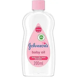 J&amp;J Baby Oil 200ml Normal