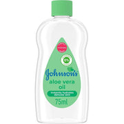 J&J Baby Oil 75ml Aloe vera