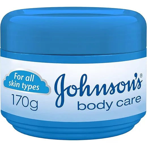 J&amp;J MOIST.CREAM 170ml All Skin ازرق