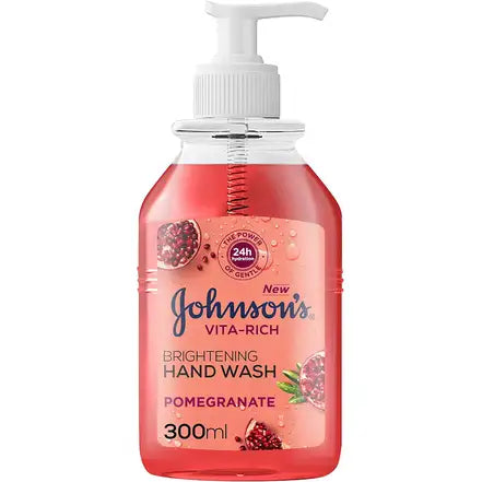 J&amp;J Vita-Rich Hand Wash (Pomegranate) 300ml Off