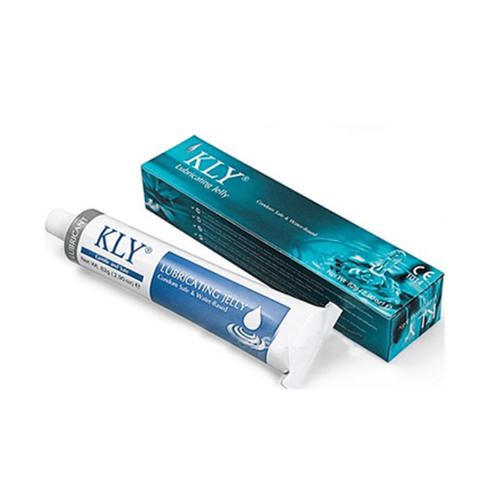 KLY tube and packaging on a white background