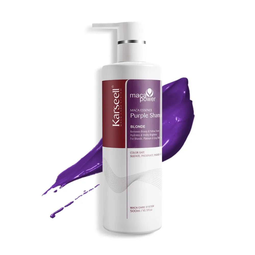 KARSEELL MACA POWER HAIR PURPLE SHAMPOO 500ML