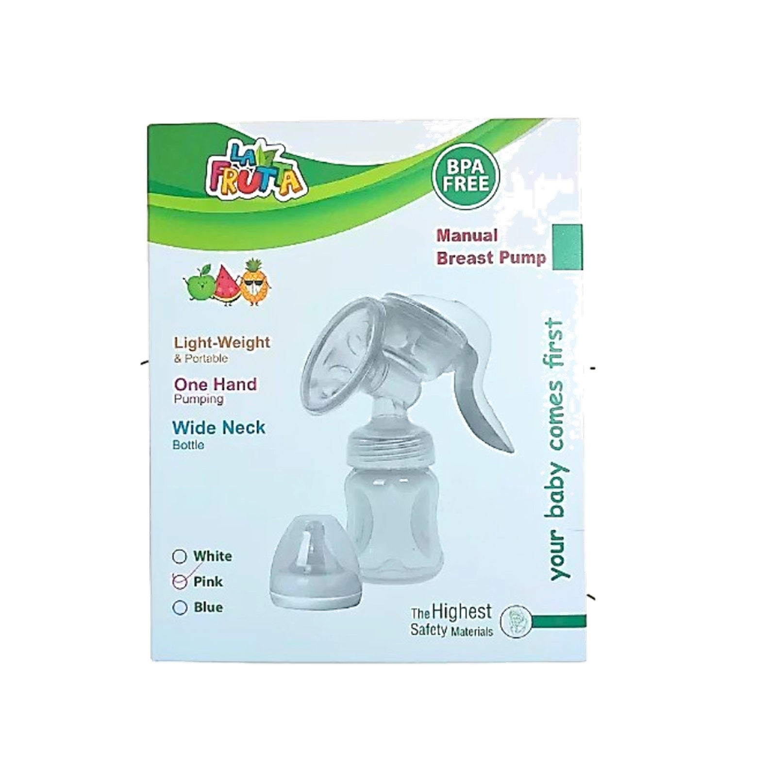 La Frutta Breast Pump Wide Neck Easy