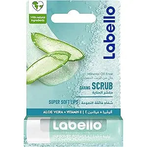 Labello Alovera+vitamin E Caring Lips Scrub 4.8g