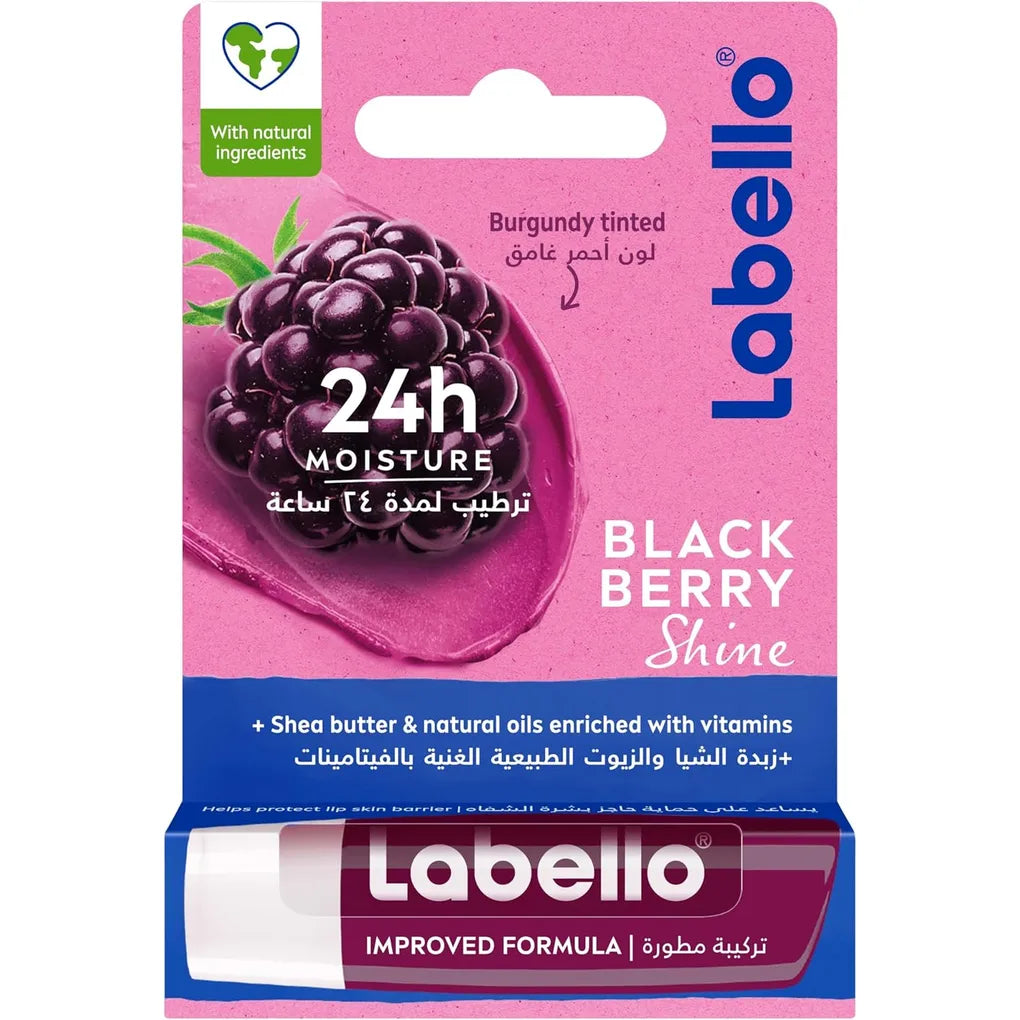 Labello Lip Balm Black Berry Shine