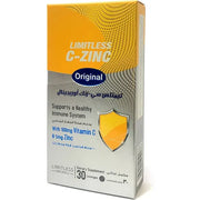 Limitless C Zinc 30tab