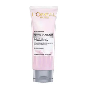 Loreal Glycolic-Bright Cleanser Foam 100ml