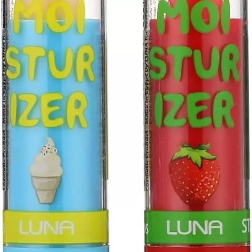 Luna Lip Moist Strawberry+vanilla Off