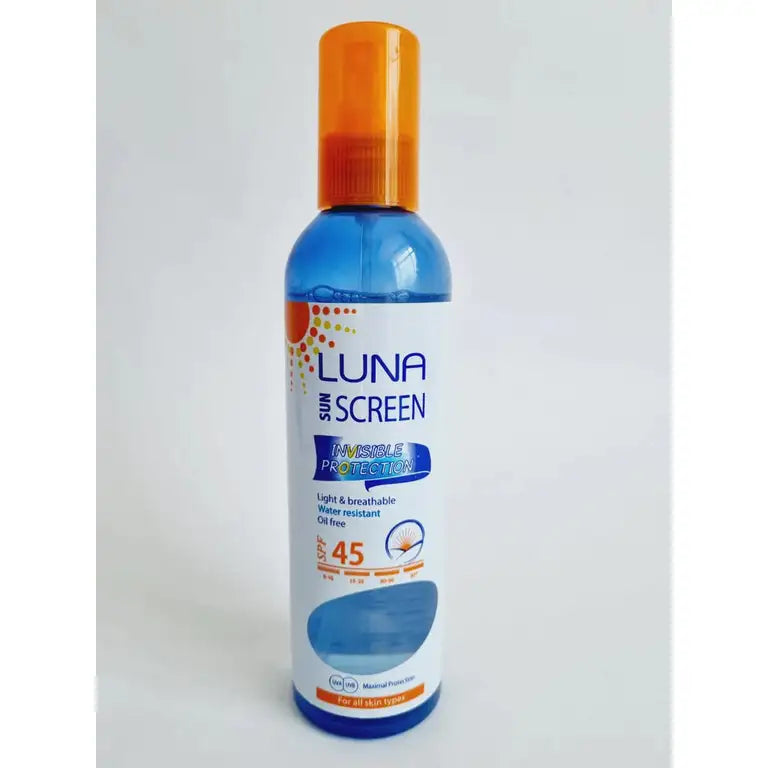 Luna Sunscreen Invisible SPF45+ Spray 200ml