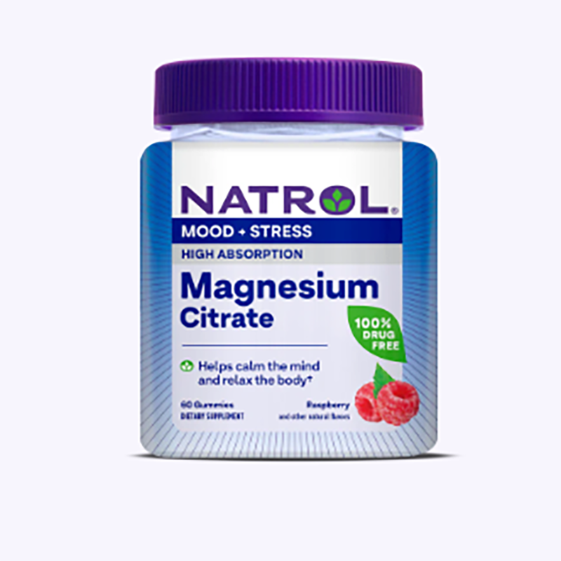 MAGNESIUM CITRATE  250 MG 60 GUMMIES (NATROL)