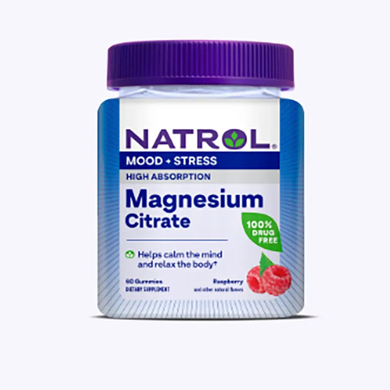 Natrol Magnesium Citrate 250mg 60 Gummies