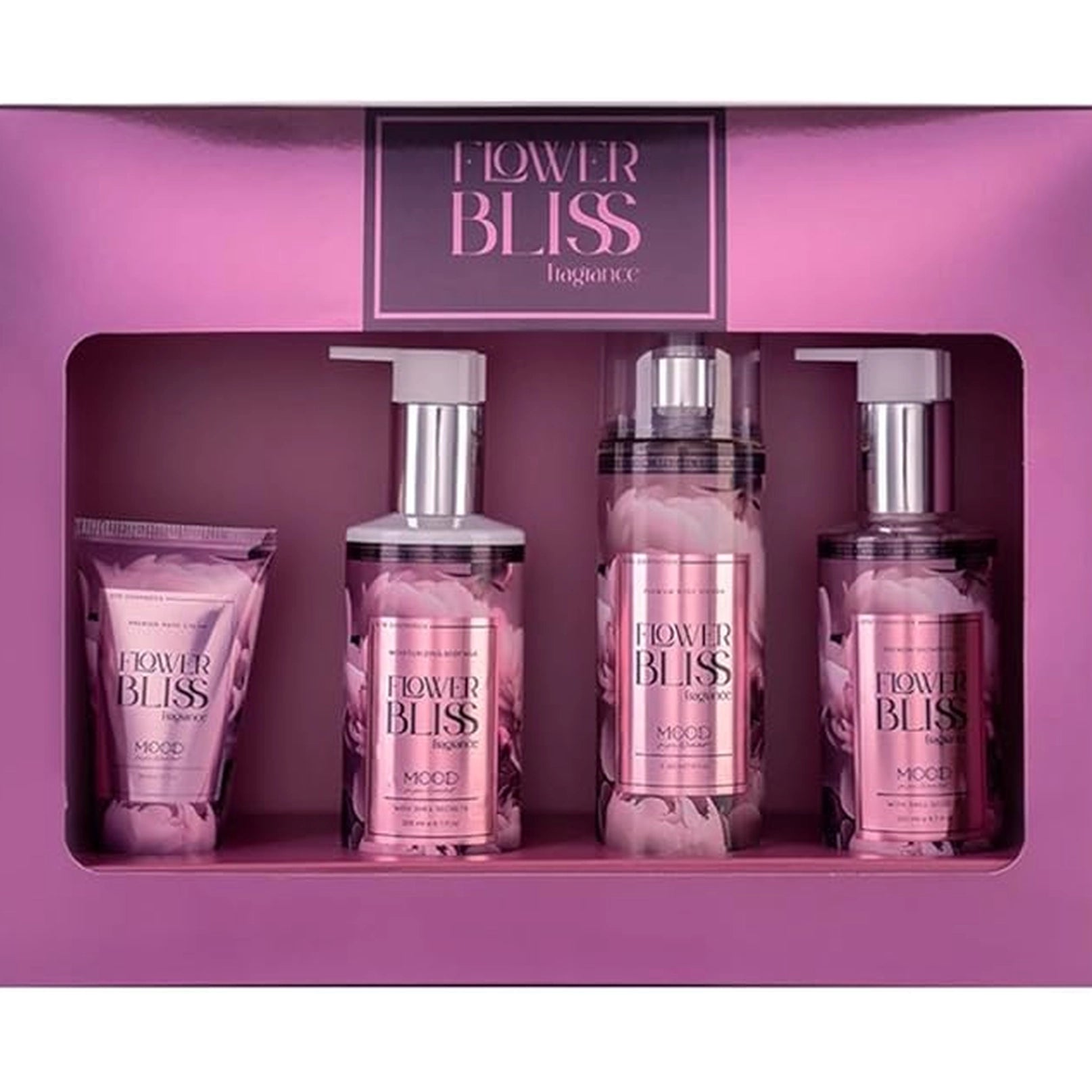 Mood Set Flower Bliss (Splash+Hand+Shower+Milk)