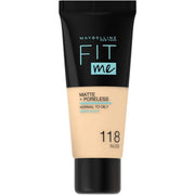 Maybelline Fit Me Matte Found NO.118