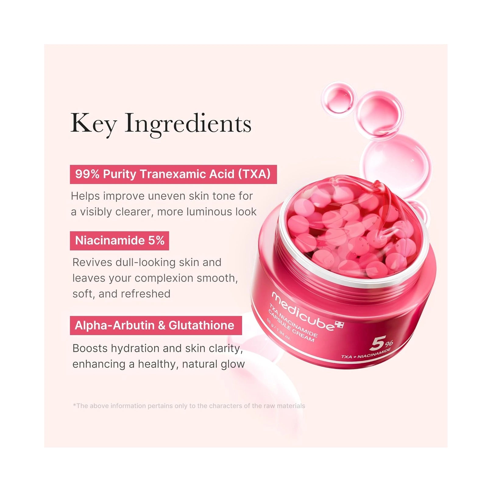 MEDICUBE TXN NIACINAMIDE CAPSULE CREAM 55G