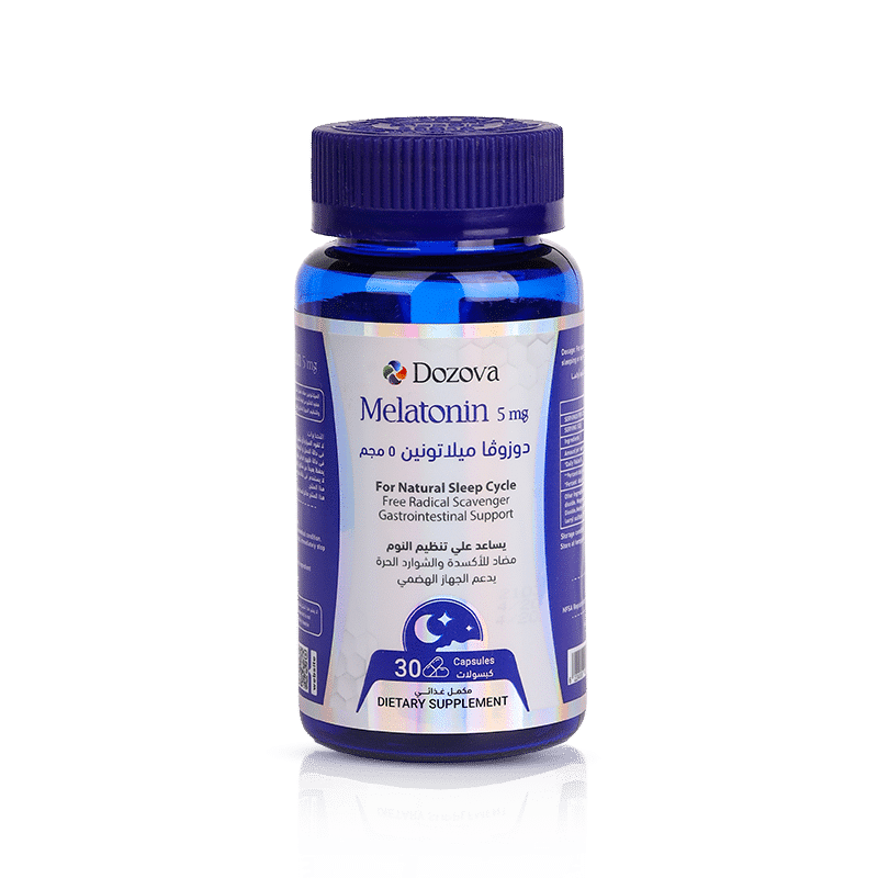 Dozova Melatonin 5 mg Capsules – 30 Capsules