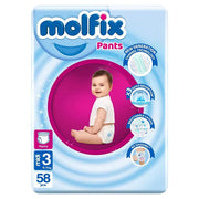 Molfix Baby Culotte NO.3 Midi (58 Pcs)