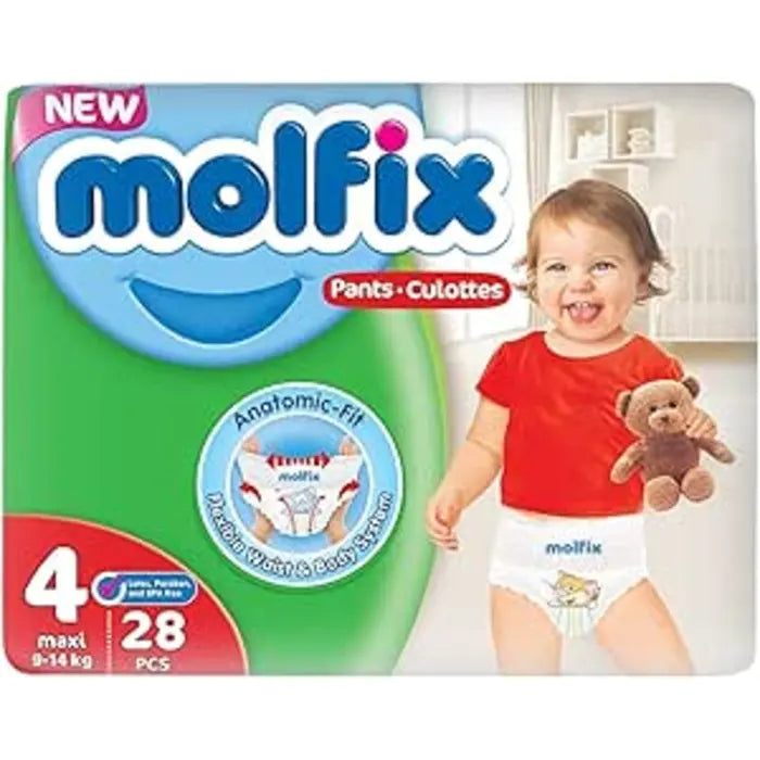 Molfix Baby Culotte NO.4 Maxi (28 Pcs)