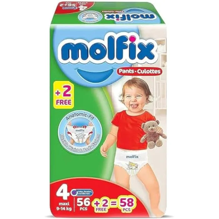 Molfix Baby Culotte NO.4 Maxi (58 Pcs)