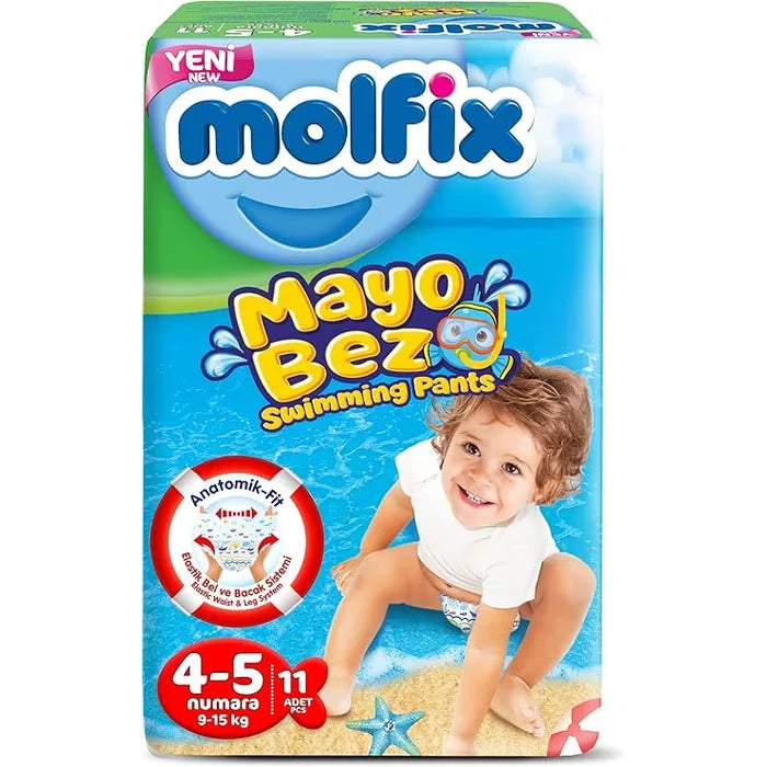 Molfix Swimming Pants (4–5) 11Pcs