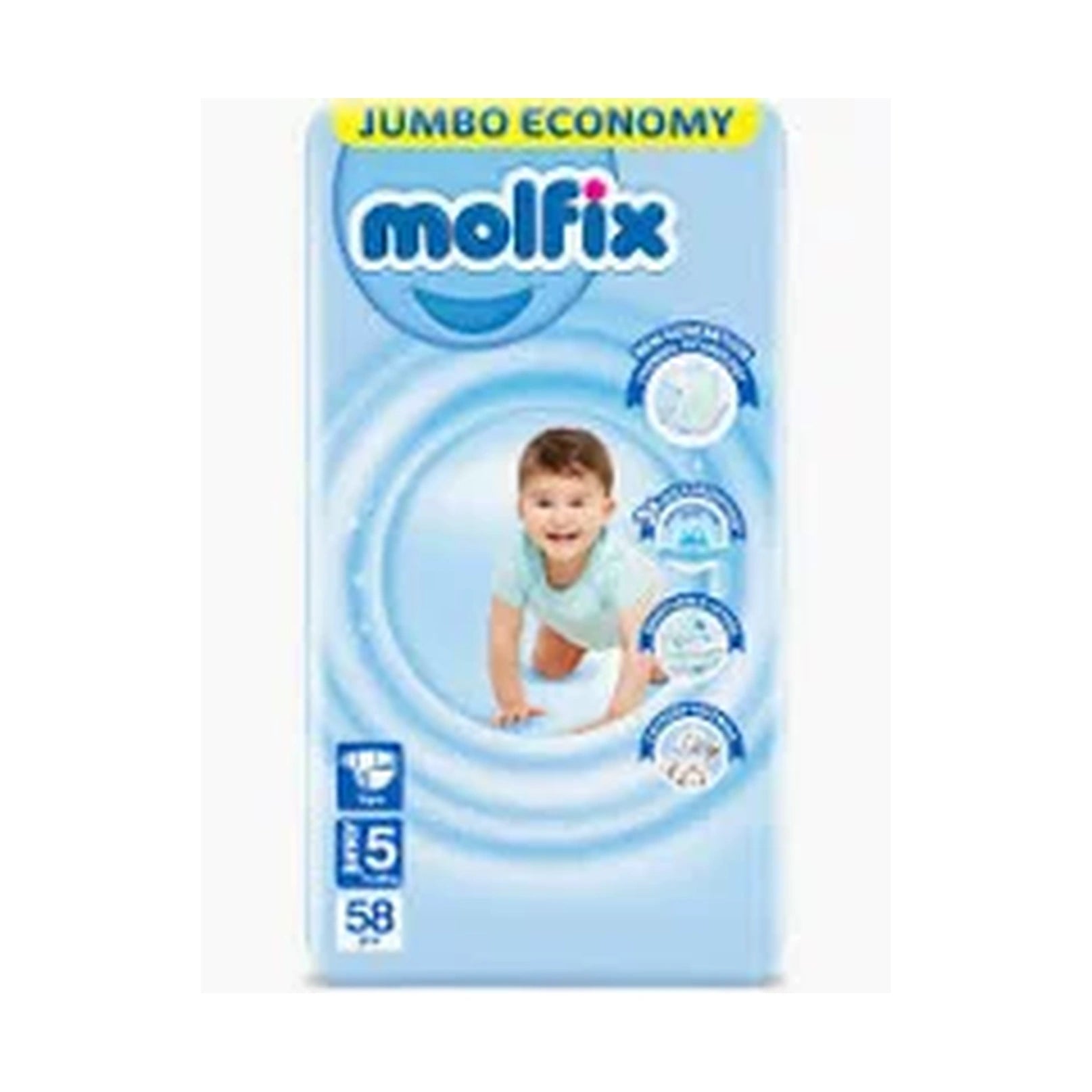 Molfix Baby Culotte NO.5 Junior (58 Pcs)