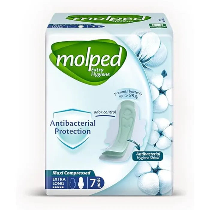 Molped Antibacterial Maxi EX.LONG 7Pad