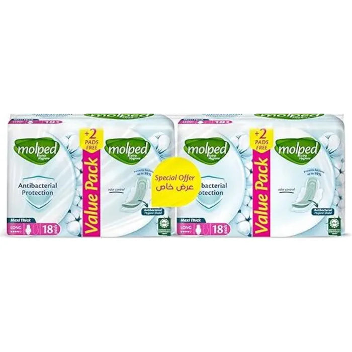 Molped Antibacterial Maxi Long 36Pads