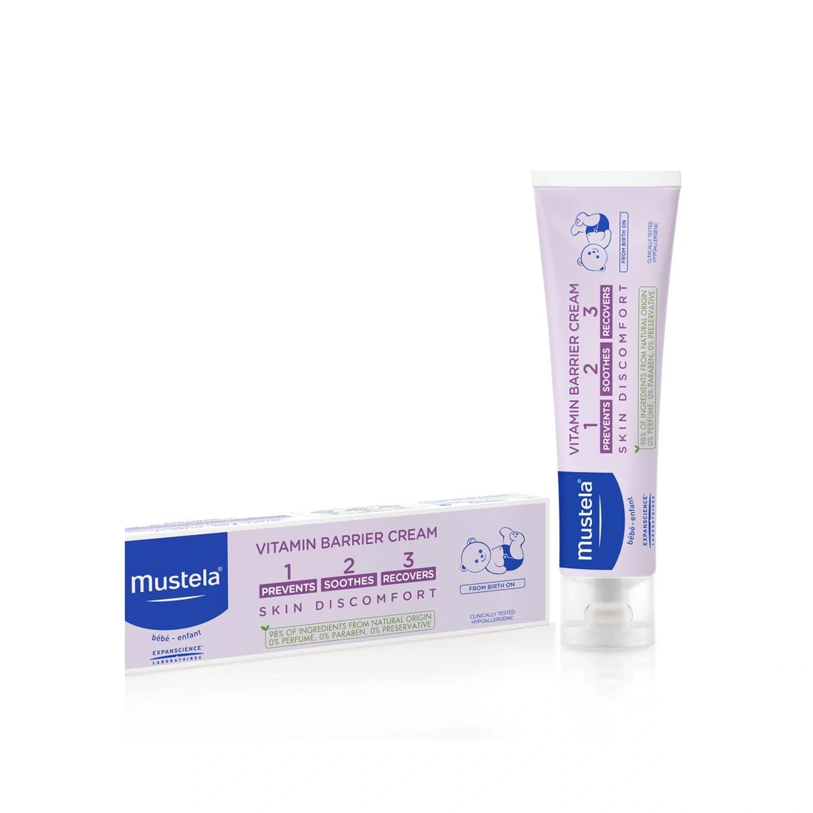 Mustela Vitamin Barrier Cream 100 ml