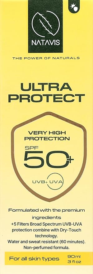 NATAVIS SUNSCREEN ULTRA PROTECT SPF50+ 90ML