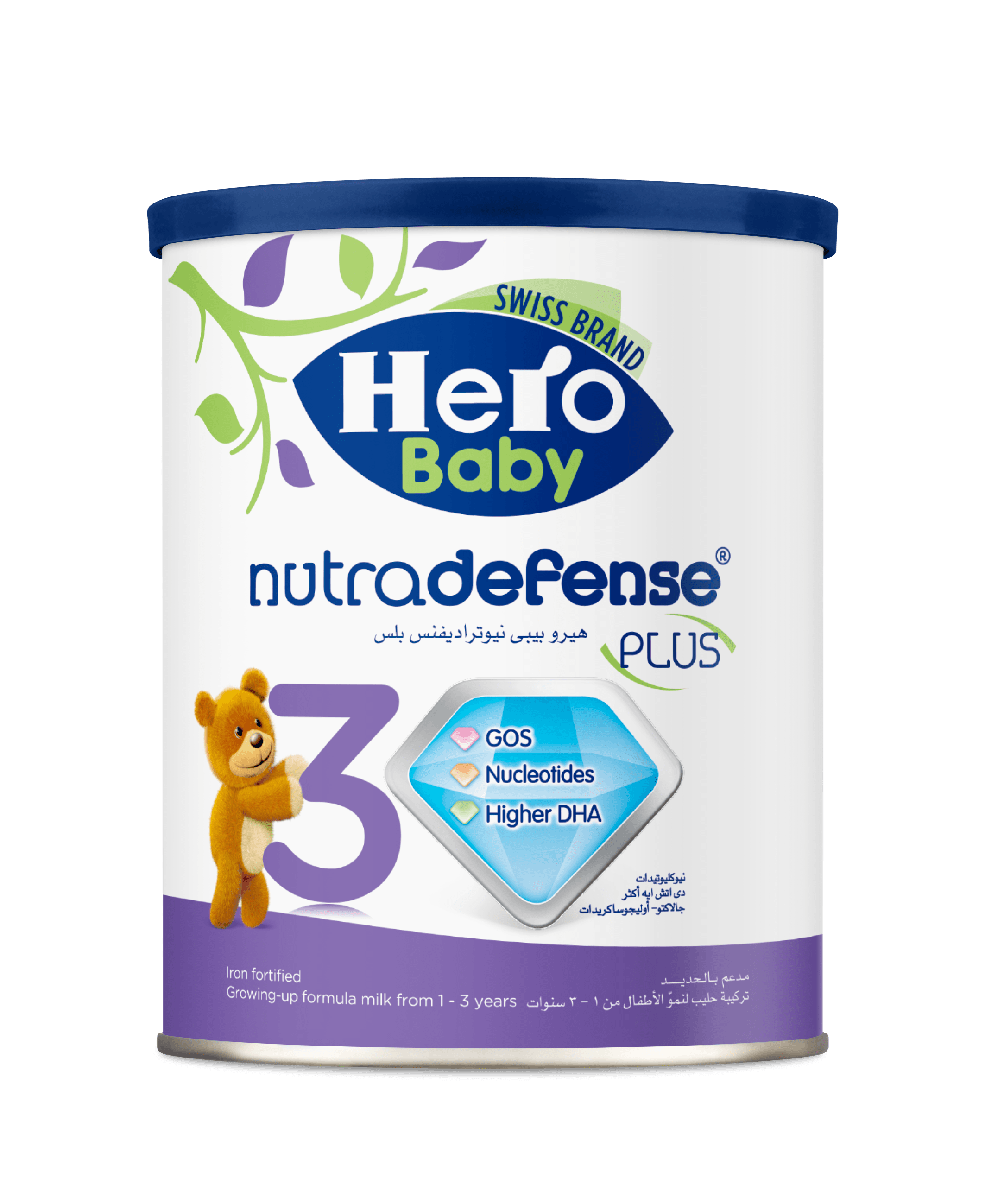 HERO (3 ) NUTRA DEFENSE PLUS  MILK  400 GM