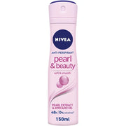 Nivea Deod Spray 150ml Pearl Beauty